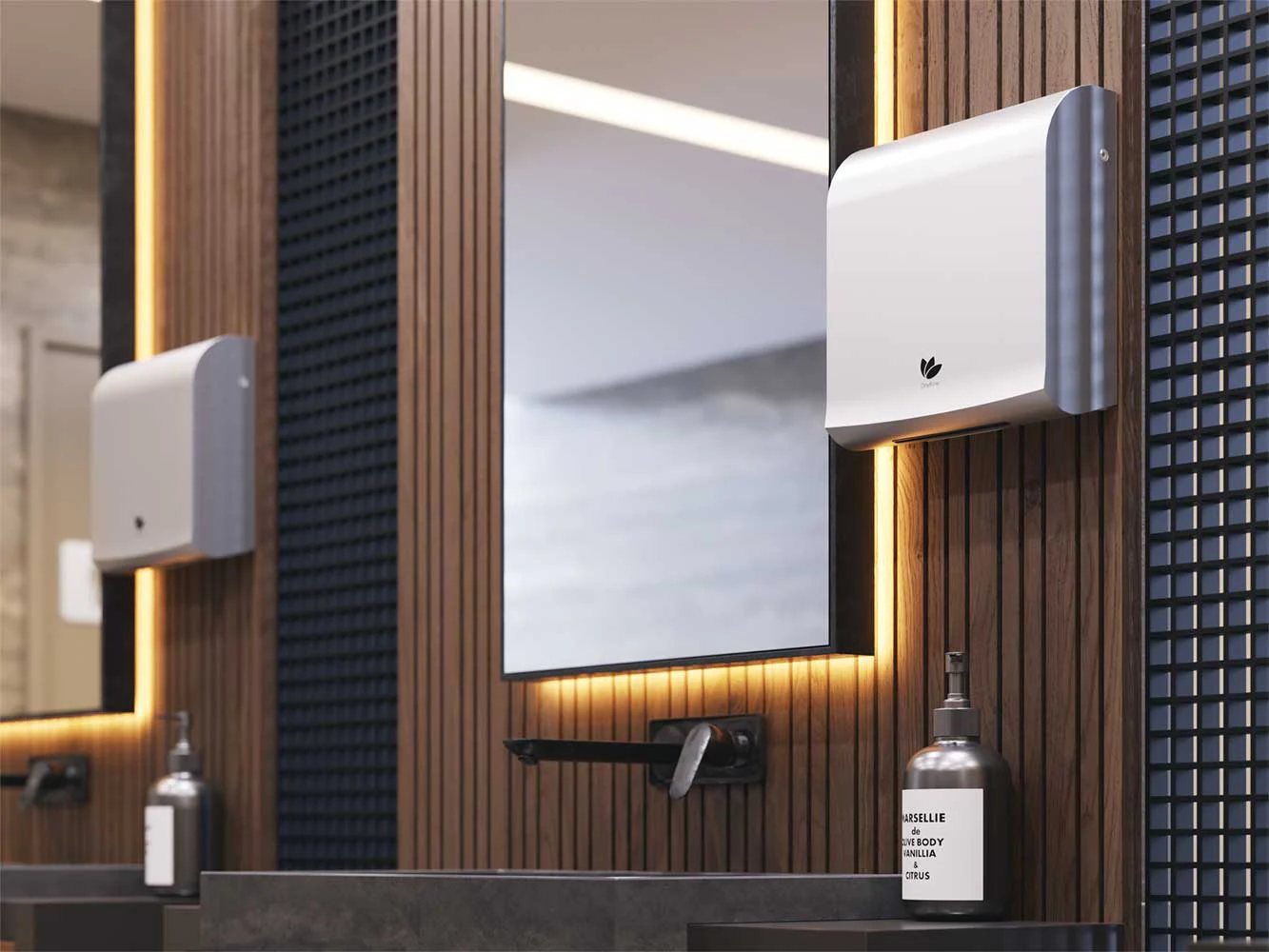 Dryflow Ecowave Hand Dryer With HEPA Filter - Image 3