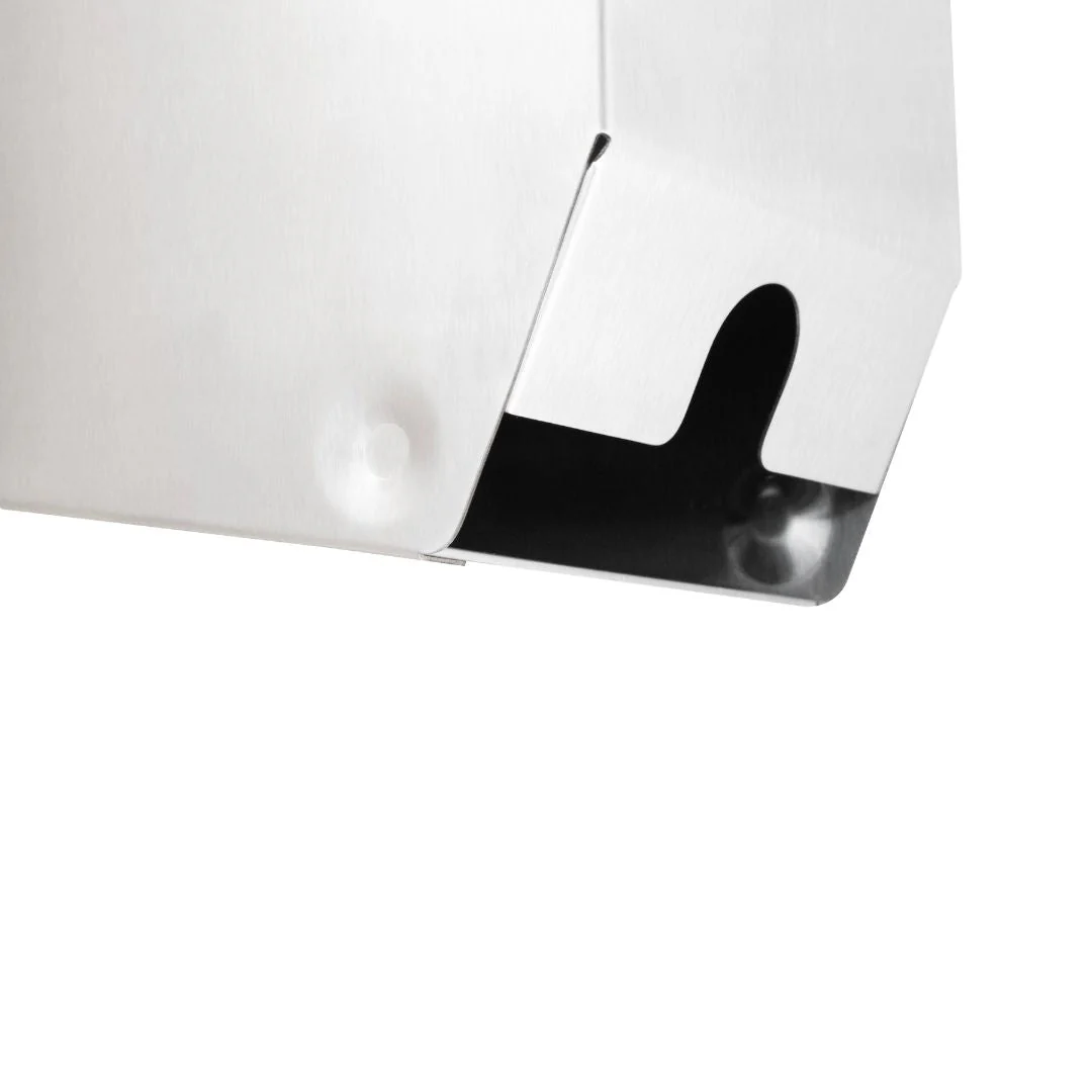 Stainless Steel Toilet Roll Dispenser - 2 Roll - Image 5