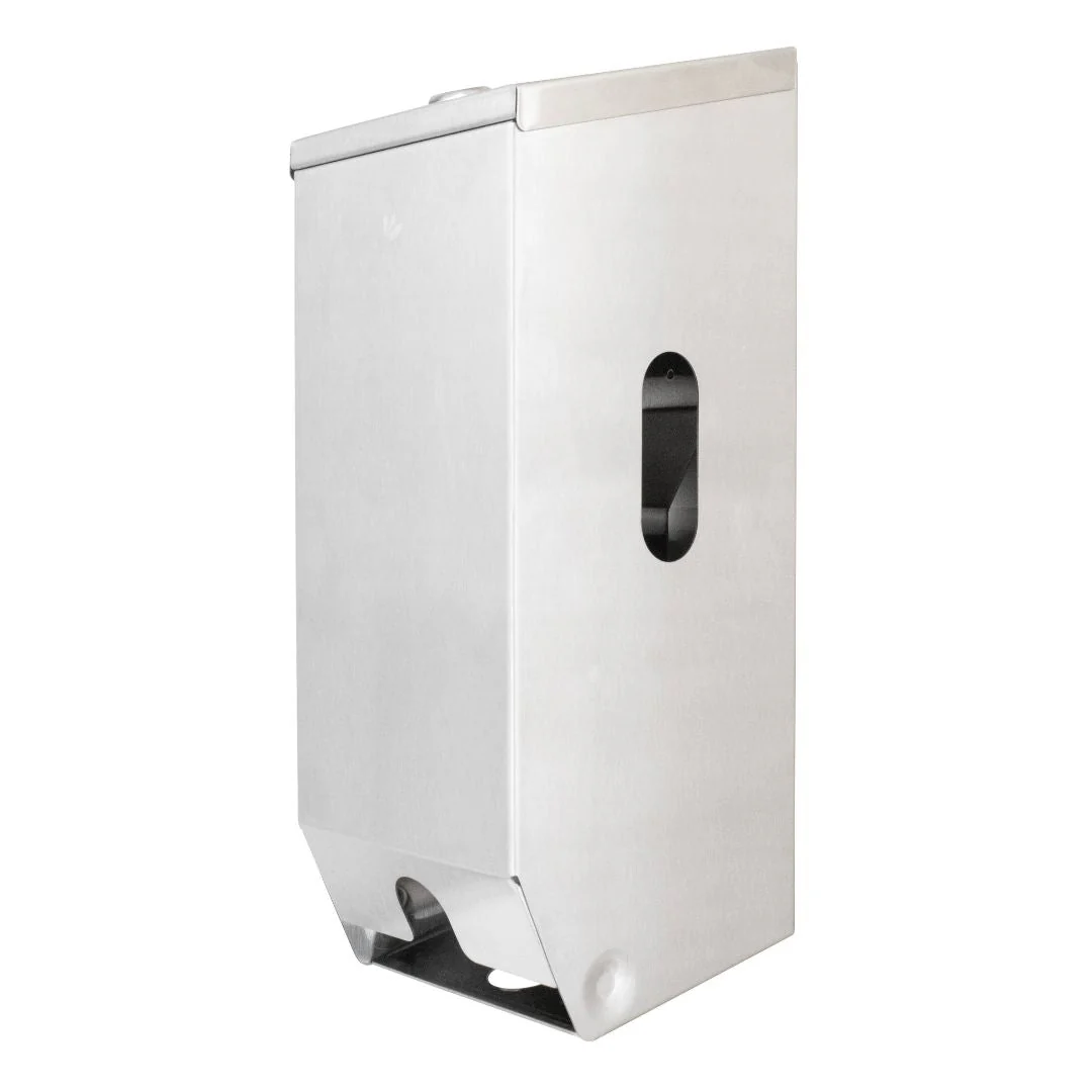 Stainless Steel Toilet Roll Dispenser - 2 Roll - Image 7