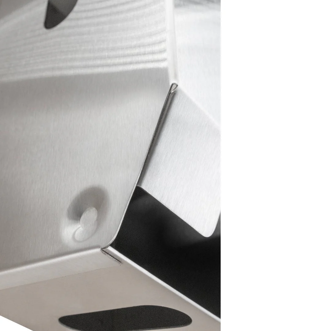 Stainless Steel Toilet Roll Dispenser - 3 Roll - Image 5