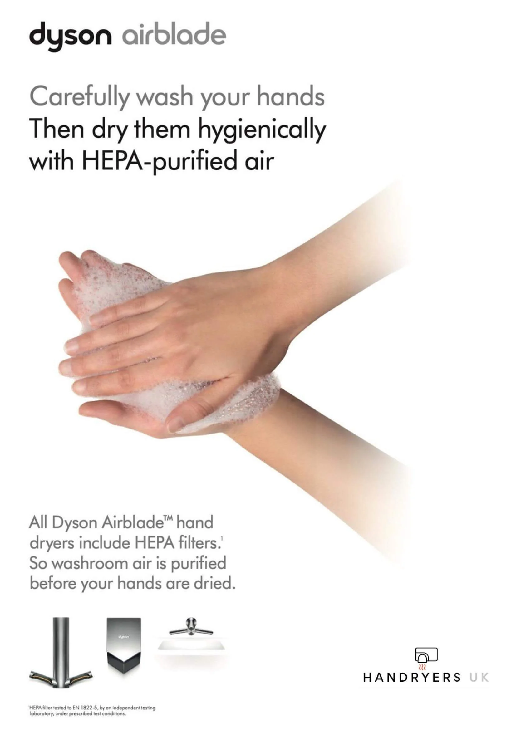Dyson Airblade Tap - Wash + Dry short hand dryer - AB09 WD04 - Image 3